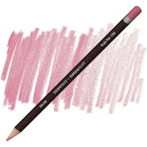 Карандаш цветной Derwent Coloursoft С200 Розовый яркий