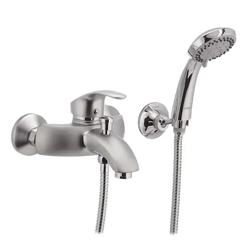 Смеситель для ванны Haiba Mars 009 матовый HB0258 Satin - фото 1