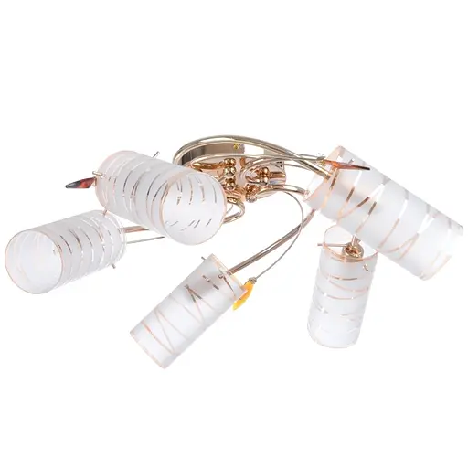 Люстра стельова Brille класична E14 60W G (LK-172C/5)