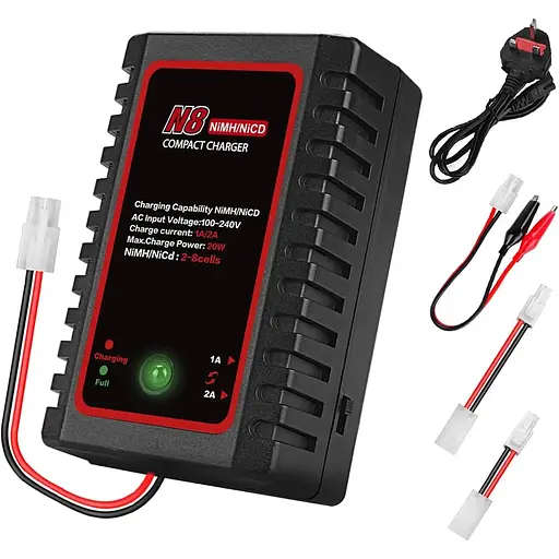 Зарядний пристрій HTRC N8 NiMH для 2-8 акумуляторів NiMH/NiCD