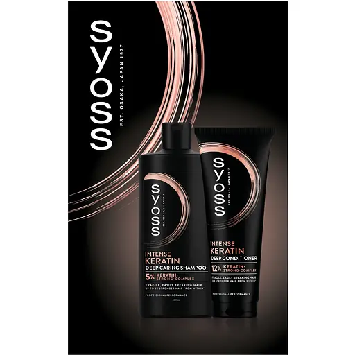 Набор Syoss Keratin: Шампунь 440 мл + Кондиционер 250 мл - фото 2