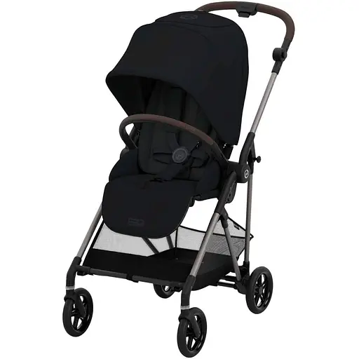 Коляска Cybex Melio Magic Black (з бампером) (524000023)