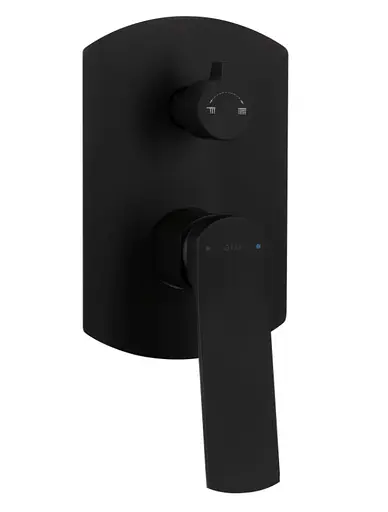 Душова система універсальна Qtap Slavonice Black Matt прихованого монтажу QTSLA113BLM45900 - фото 2