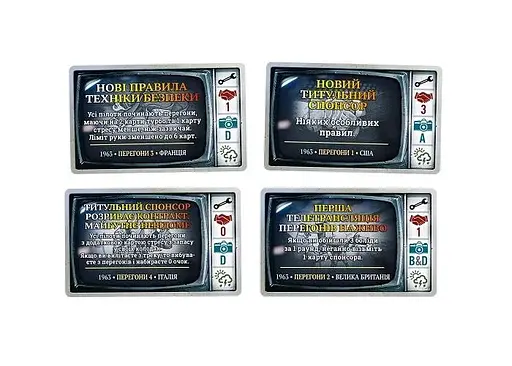 Настільна гра Lords of Boards Турбо. Спека на треку (Heat: Pedal to the metal) (укр.) (LOB2301UA) - фото 4