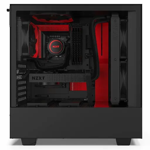 Корпус NZXT H510 Black/Red (CA-H510B-BR) Без БП Б/в - фото 8