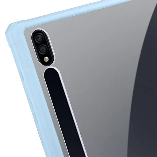 Чохол TPUCristal SlimTPU Spen holder Samsung Galaxy Tab S9/S9 Fe Голубий - фото 5