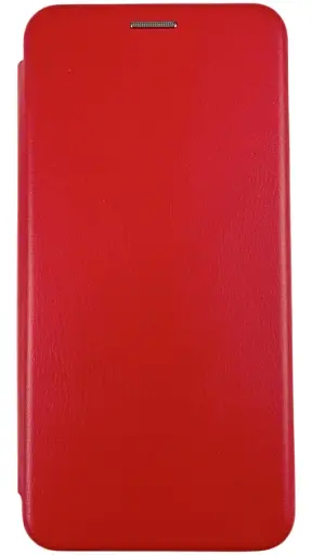 Чохол книжка Xiaomi Redmi Note 9 еко-шкіра Premium Case для смартфона Червоний - фото 1