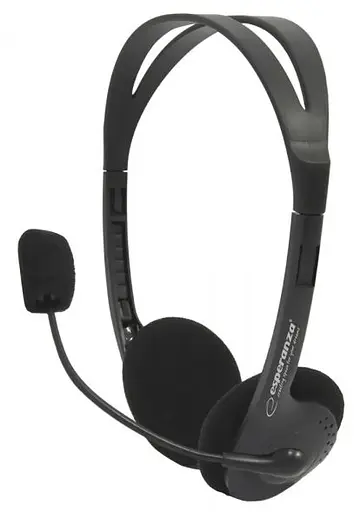 Навушники Esperanza EH102 Black - фото 1