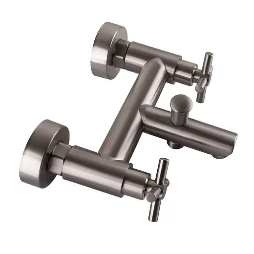 Змішувач для ванни Globus Lux Dukat SD4-102 Нержавіюча сталь - фото 4