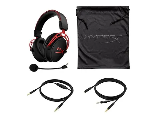Наушники HyperX геймерские игровая гарнитура Cloud Alpha (HX-HSCA-RD) черная с красным - фото 5