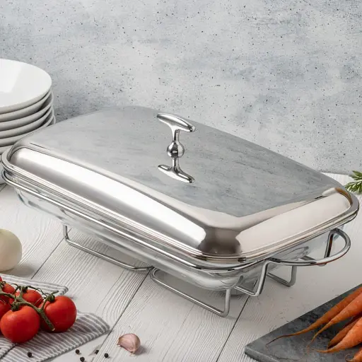 Мармит настольный Edenberg EB-1441 со стеклянной емкостью 3 л  с подогревом на подставке