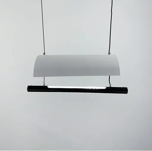 Підвісний світильник 30х15 см | Арт. AA233-300 BK+WT | Line F - фото 6