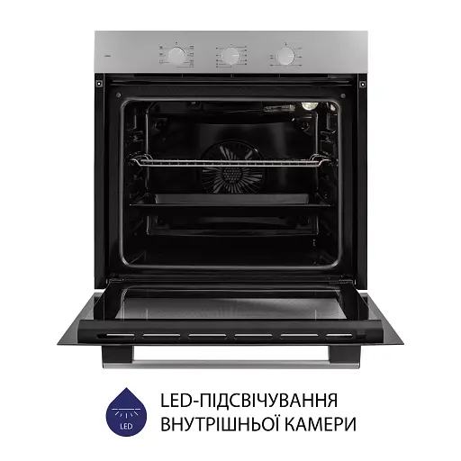 Духовой шкаф электрический Minola EO 675 Dove Gray - фото 6