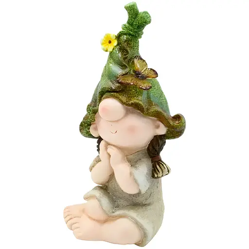 Декоративна фігурка Engard Емілі на сонячній батареї 40 см (AW-69)