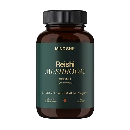 Диетическая добавка Гриб Рейши Mind Shi Reishi Mushroom 1000 мг 60 капсул