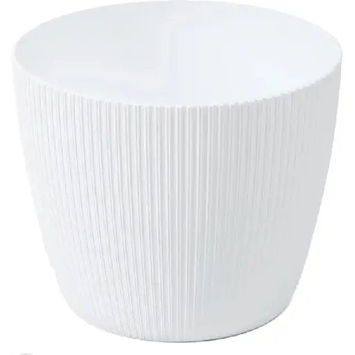 Вазон Lamela 30 см білий (000029709) - фото 1