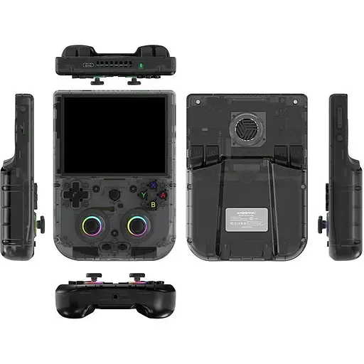 Ретро ігрова приставка Anbernic RG406V 128 Гб Transparent Black (154471) - фото 3