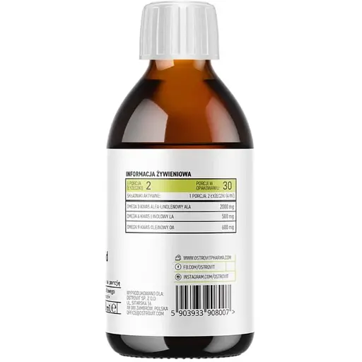 Добавка дієтична OstroVit Pharma Elite Omega 3-6-9 Liquid 120 мл - фото 2