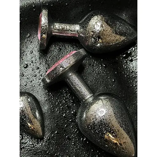 Анальна металева пробка розмір S - фото 1