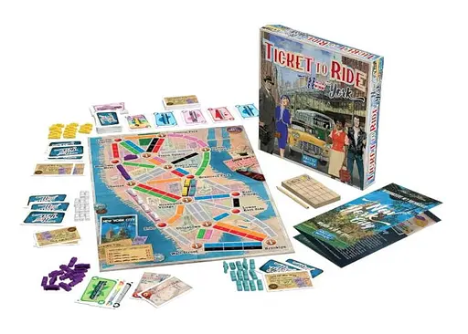 Настольная игра Days of Wonder Билет на поезд: Нью Йорк (Ticket to Ride: New York) (англ.) (DOW720060) - фото 10