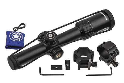 Оптический прицел Vector Optics Aston 1-6x24 (30 мм) illum. SFP - фото 10