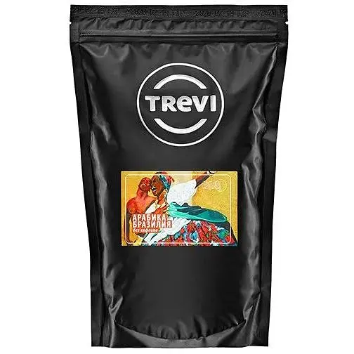 Кава в зернах Trevi Арабіка Бразилія Декаф 500 г - фото 1