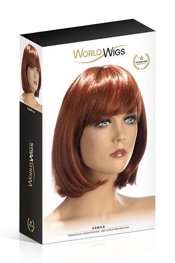 Перука World Wigs Camila Mid-Length Redhead One size - фото 2