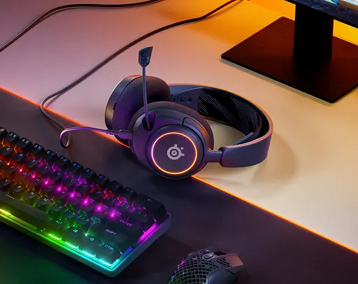 Ігрова гарнітура SteelSeries Arctis Nova 3 RGB Black MultiPlatform - фото 2