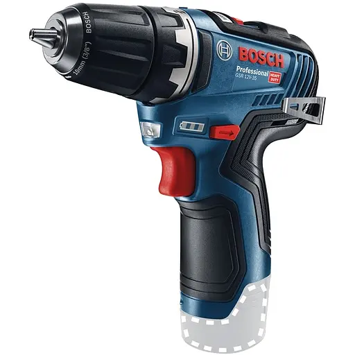 Шурупокрут-дриль акумуляторний Bosch Professional GSR 12V-35 без АКБ та ЗП (0.601.9H8.000)