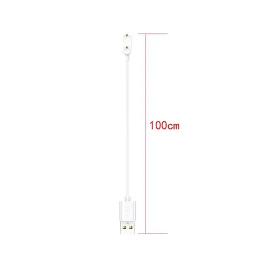 Зарядний пристрій Amazfeel для фітнес-браслета Huawei band 9, 8, 7, 6, 6Pro (USB - вхід) білий - фото 8