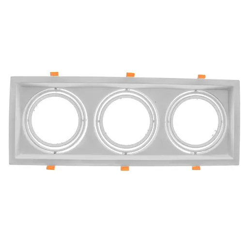 Светильник врезной поворотный Brille ML-020/3 AR111 WH G53 48-021 - фото 4