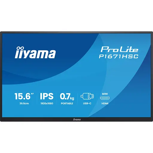 Монитор iiyama P1671HSC-B1 - фото 1