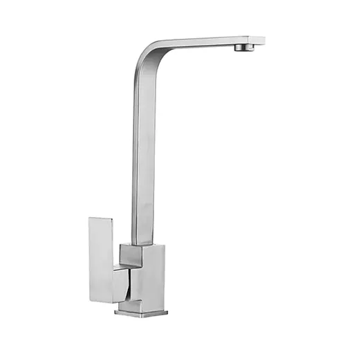 Змішувач для кухні Г-гусак Ø35 Wezer PRO4-02 1/10 Никель - фото 1