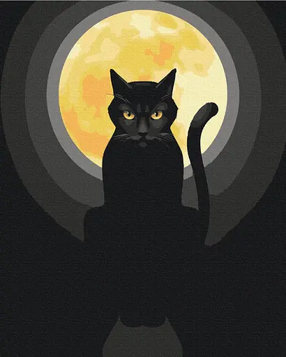 Картина за номерами на підрамнику Brushme Сторож ночі