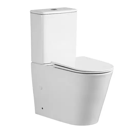 Унитаз-компакт Mixxus Bevel-0407-T1 630x350x795 мм, система смыва Tornado 1.0 MI6690, Белый - фото 1