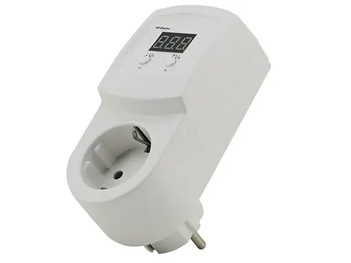 Пристрій контролю напруги УКН-10р розетка(TV) 1,5кВт HS ELECTRO ( ГАРАНТІЯ 5 РОКІВ) - фото 1