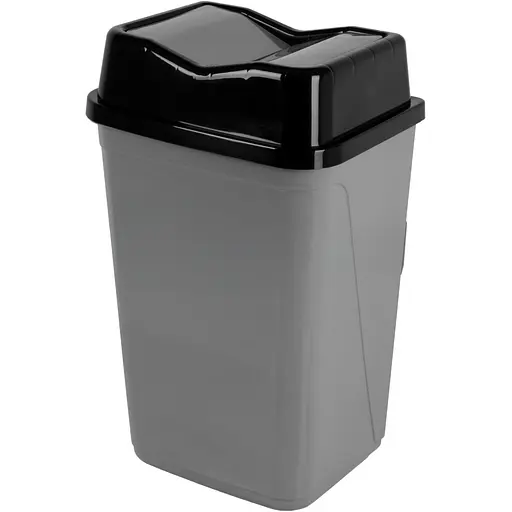 Кошик для сміття Violet House 0091 Метелик з кришкою 50 л Metalic (0091 Бабочка METALIC с/кр.50 л)