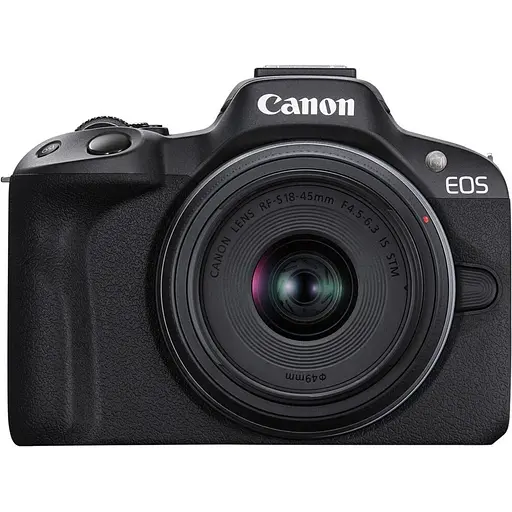 Беззеркальный фотоаппарат Canon EOS R50 Creator Kit RF-S 18-45mm f4.5-6.3 IS STM Black (5811C036) [140465]