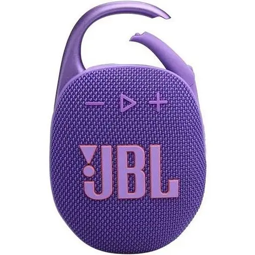 Акустична система JBL Clip 5 Purple (JBLCLIP5PUR) - фото 1
