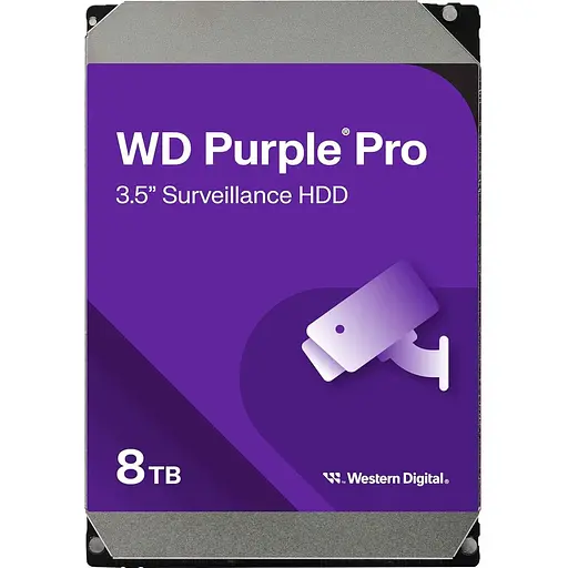 Жорсткий диск 3.5" Western Digital Purple Pro 8 TB SATA 256 MB (Western Digital8002PURP) [141144]