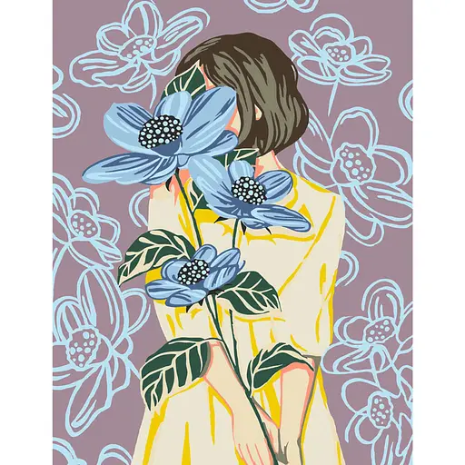 Картина за номерами Rosa Start Дівчина-таємниця