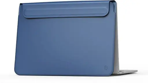 Чехол WiWU Skin Pro II Leather Sleeve Case для MacBook Pro 16 Navy Blue (2019-2020) [53715] - фото 2