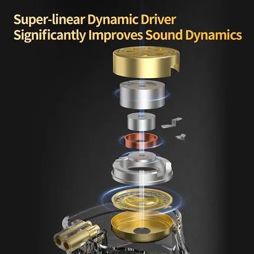 Навушники Knowledge Zenith ZSN Pro 2 Mic Silver (90404247) - фото 5