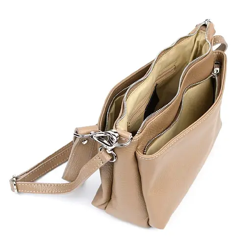 Кожаная женская сумка Virginia Conti 25х18х11 см sum0028551 - фото 2