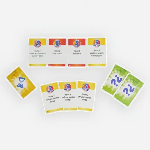 Настільна гра Trefl 5 секунд Юніор (5 Second Rule Junior) (укр.) (01812) - фото 4