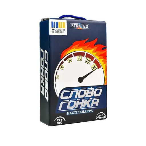 Настільна гра "Словогонка" Strateg 30824, 100 плиток із літерами - фото 1