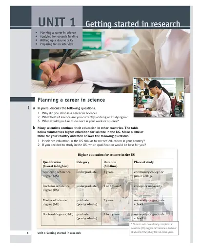 Cambridge English for Scientists Student's Book with Audio CDs (2) - фото 2