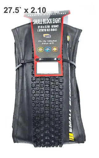 Покрышка складная велосипедная Kenda Small Block Eight K1047 27.5х2.10 полуслик корд 60 TPI (G0001351) - фото 4