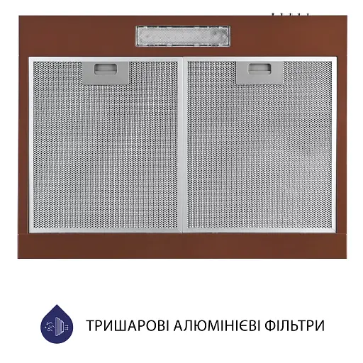 Вытяжка плоская Minola HPL 612 BR - фото 5