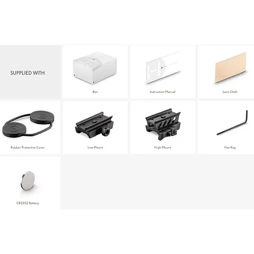 Прицел коллиматорный Hawke Endurance RD 1x30 3 МОА Weaver - фото 7